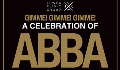 Poster based on ABBA Gold album cover