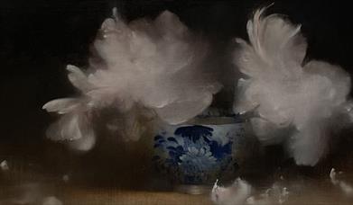 Alike Tissue - oil on linen on board