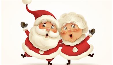 Santa and Mrs Claus
