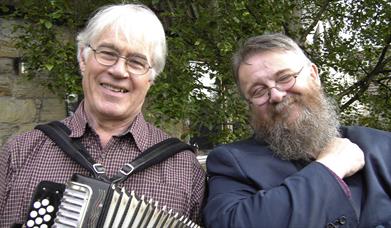 Folk musicians Pete Shepheard & Arthur Watson