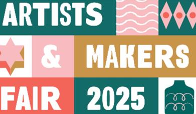 Poster for event with festive logos