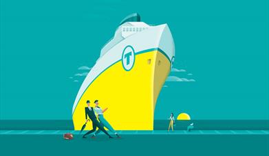 Illustration of a ferry