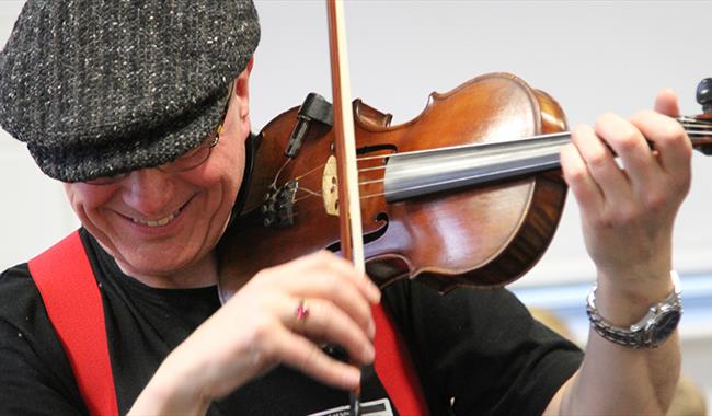 Folk musician Tom McConville