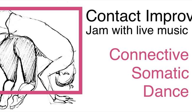 Illustration of people performing connective dance