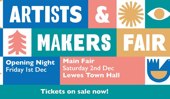 Artists & Makers fair poster