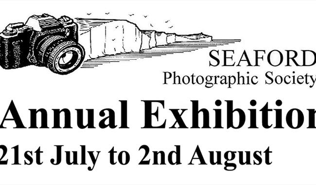 Poster depicting camera with Seven Sisters in background