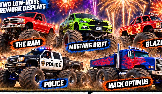 Monster trucks!