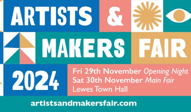 Poster promoting Artists & Makers Fair