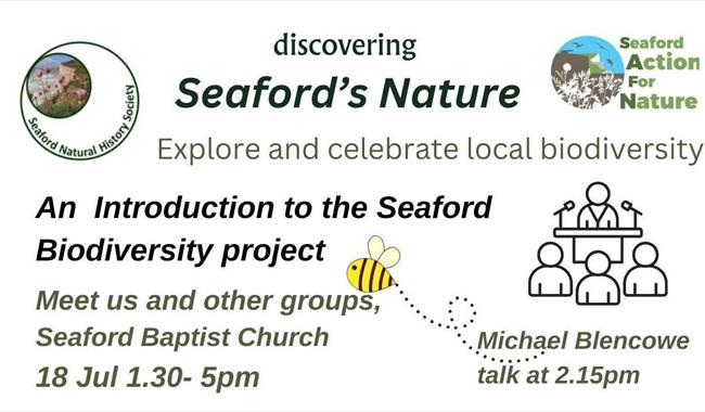 Poster with details of event