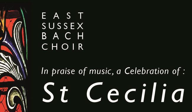 Stained glass window design promoting concert
