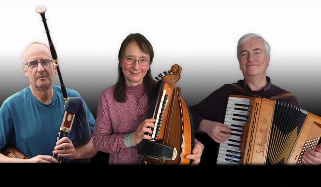 Keith Macdonald, Ange Hauck & Mel Stevens, Lewes Saturday Folk Club