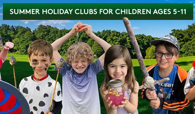 Children ready for outdoor fun
