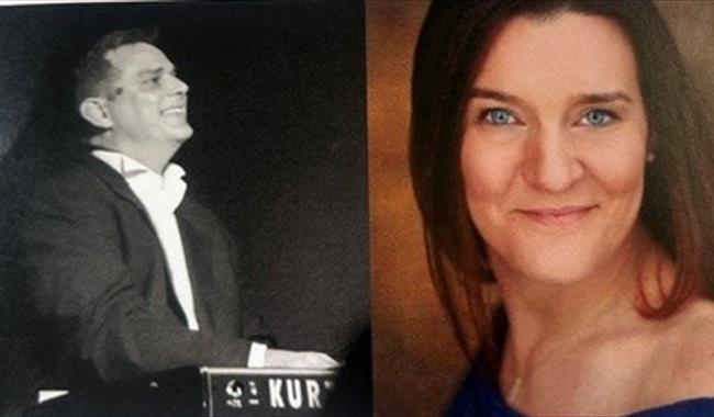 Rebecca Hughes (Mezzo Soprano) and Colin Hughes (Piano).