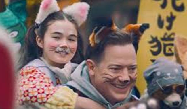 Cast members from film Rental family