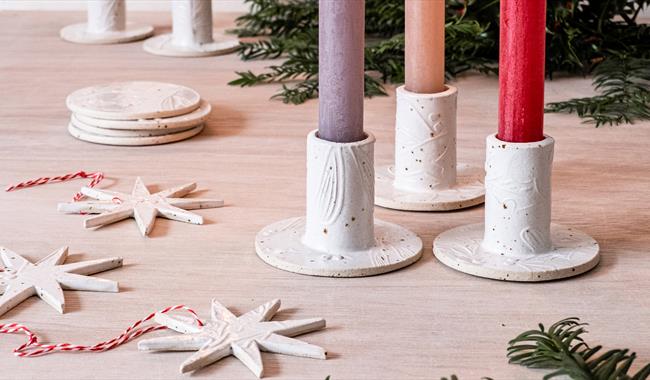 Ceramic Christmas decorations