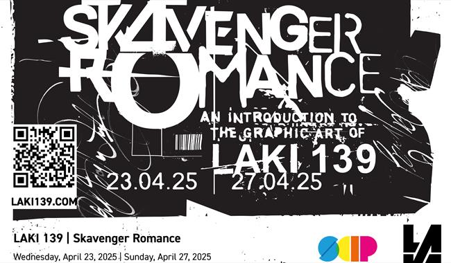 Black and white poster design