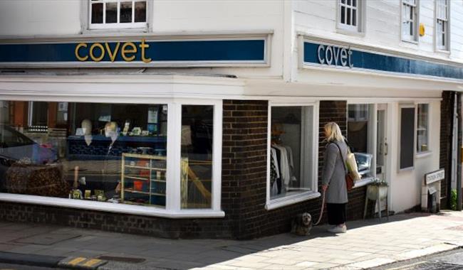 Covet shopfront