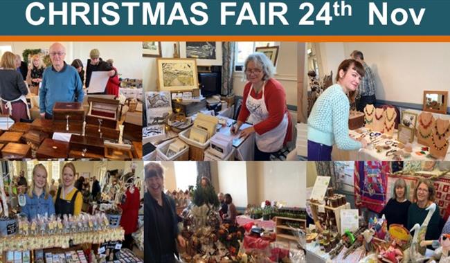 photographs of stalls at Frost Fair
