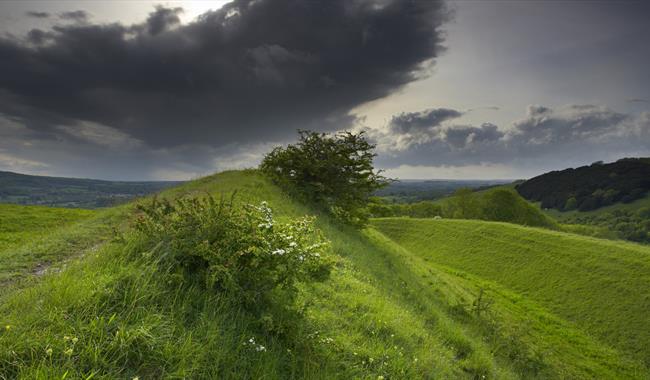 South Downs dramatic landscape