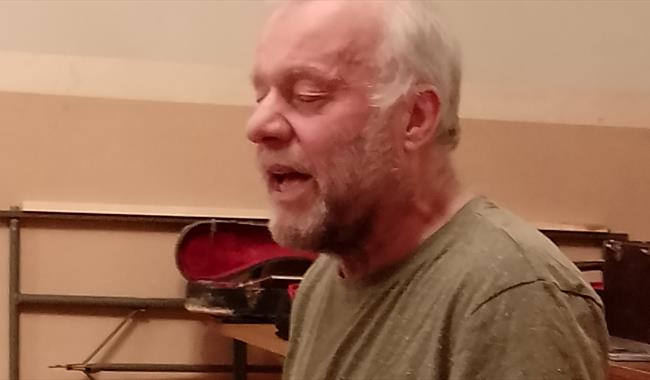 Folk musician Steve Turner