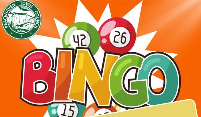 Poster re Bingo event