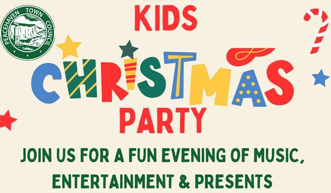 festive poster in bright colours to promote event