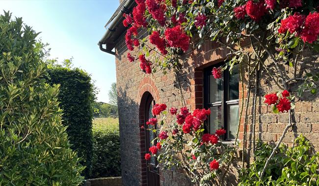 Cottage entrance