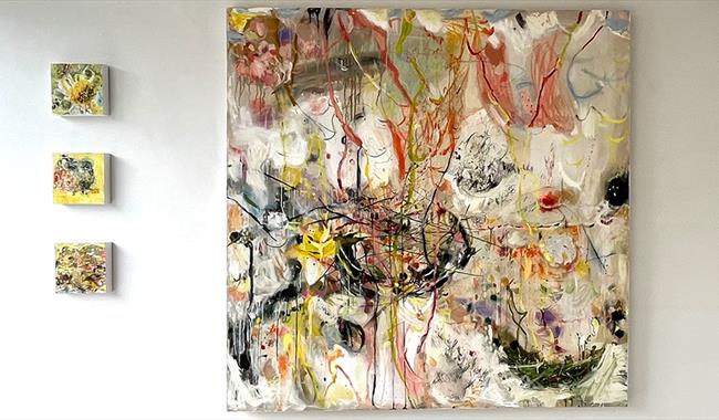 paintings from the Mind:Matter exhibition