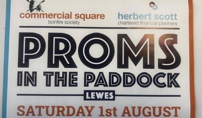 Proms in the Paddock poster