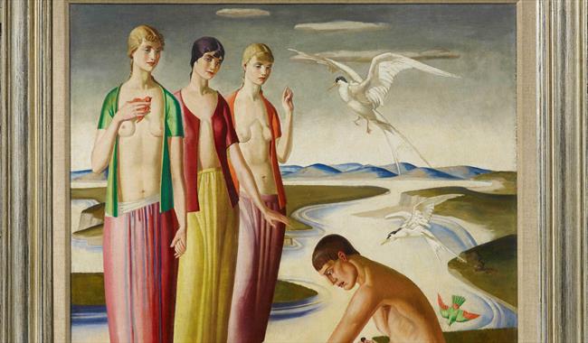 Painting by Gladys Hynes