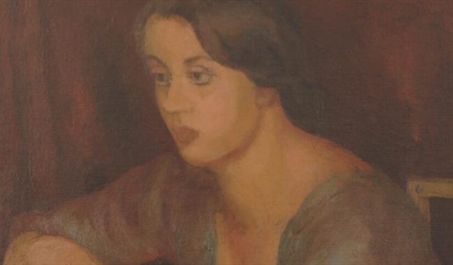 Portrait of Vanessa Bell by Duncan Grant