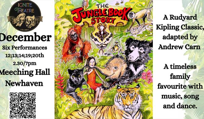 illustration of Jungle Book animals
