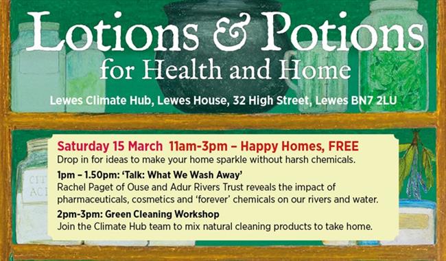 Details of first Lotions & Potions event