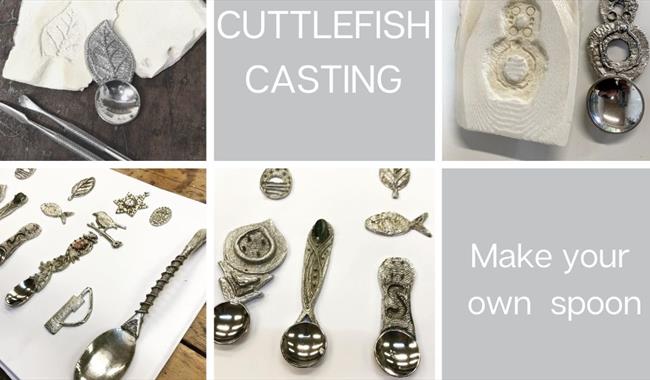 Pewter Cuttlefish Casting Workshop