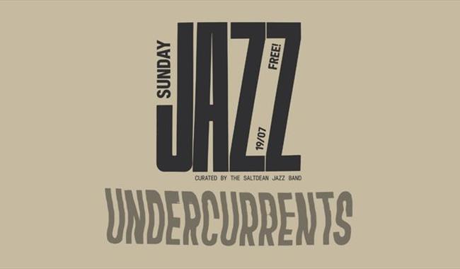 Jazz event details on neutral poster