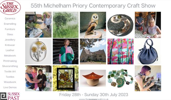 Selection of arts and crafts, from the Sussex Guild