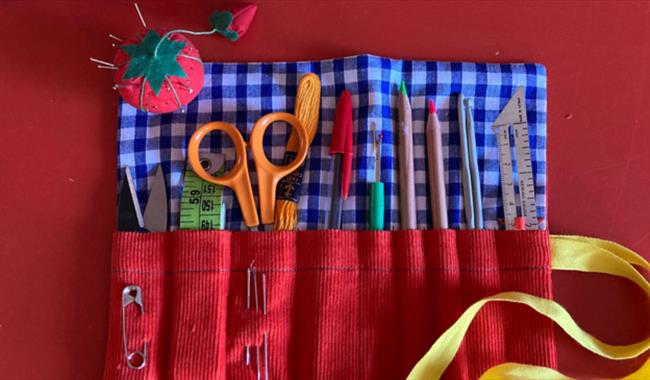 Handmade tool roll kit