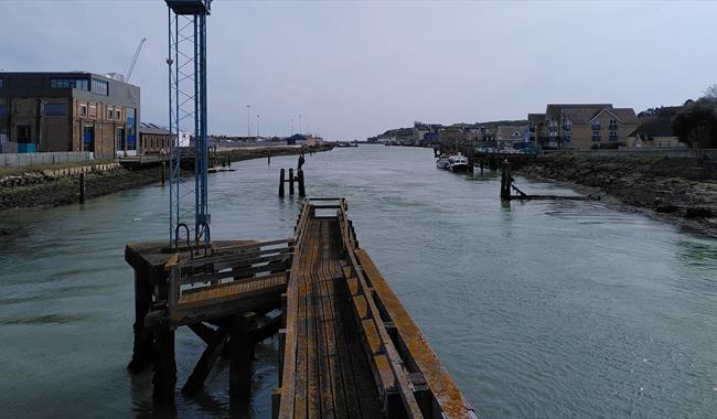 The River Ouse, Newhaven