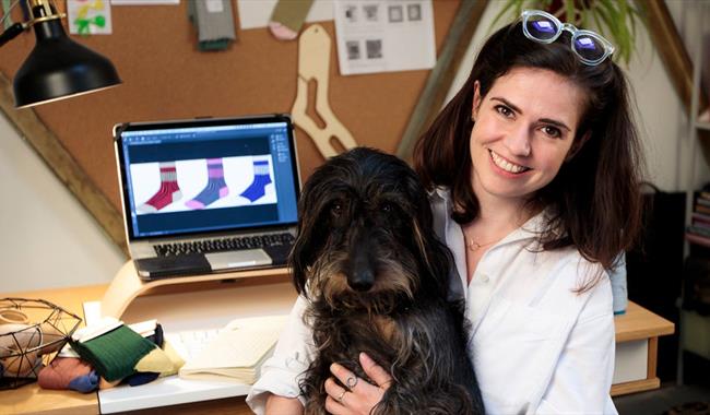 Socko founder Emma Matthews