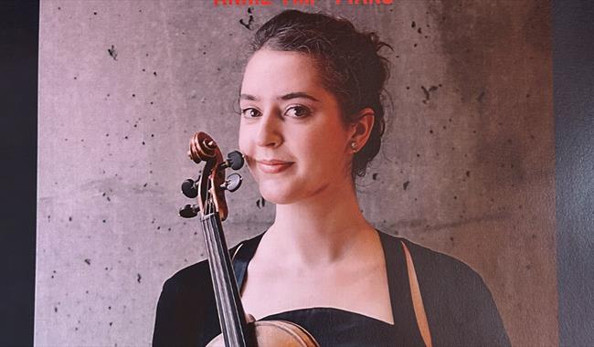 Violinist Mathilde Milwidsky