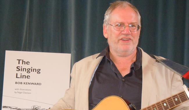 Folk musician Bob Kenward