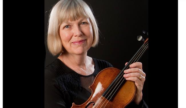 Violinist Alison Bury