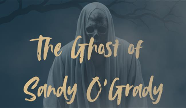 Ghostly statue
