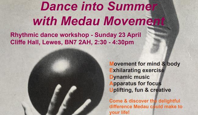 Poster for dance workshop