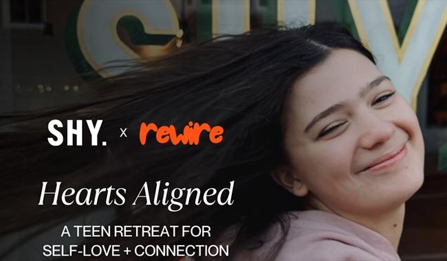 Teenager smiling and tossing her hair
