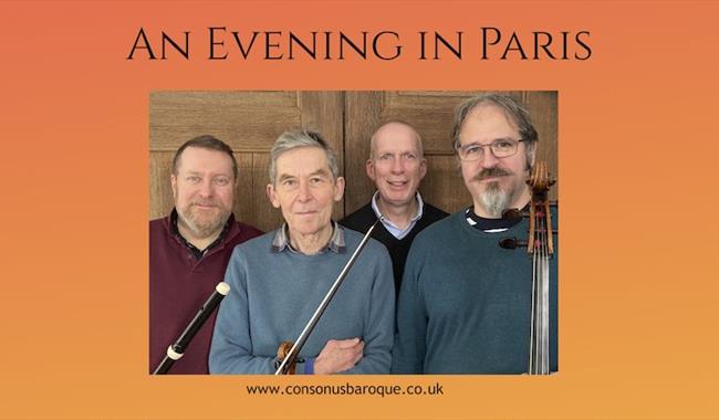 Photo of the musical quartet - Consonus Baroque