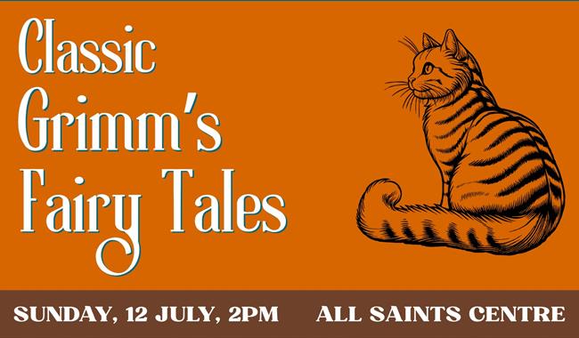 Poster for performance featuring a cat