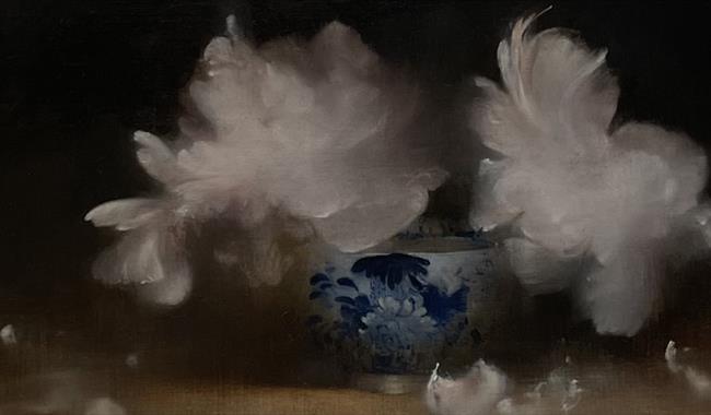 Alike Tissue - oil on linen on board