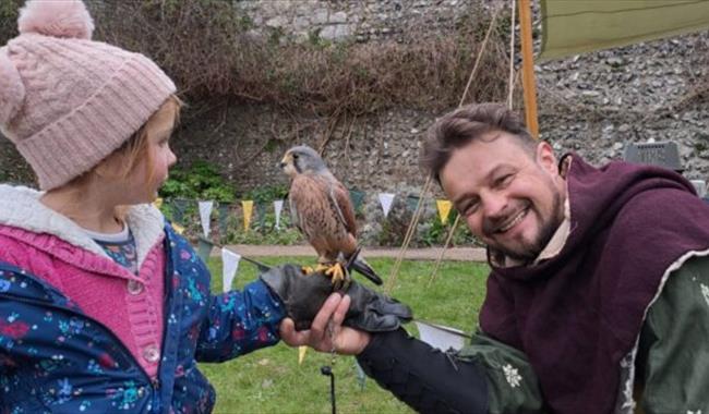 Easter at Lewes Castle with Knights and Dragons