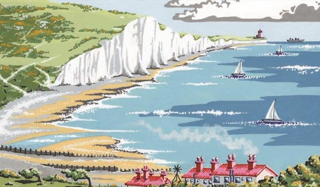 Vintage Seven Sisters design